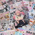 Mr. Paper 45 Sheets/book Creative Sticker Book Used of DIY Phone Case Photo Frame Album Scrapbook Retro Decoration Art Stickers