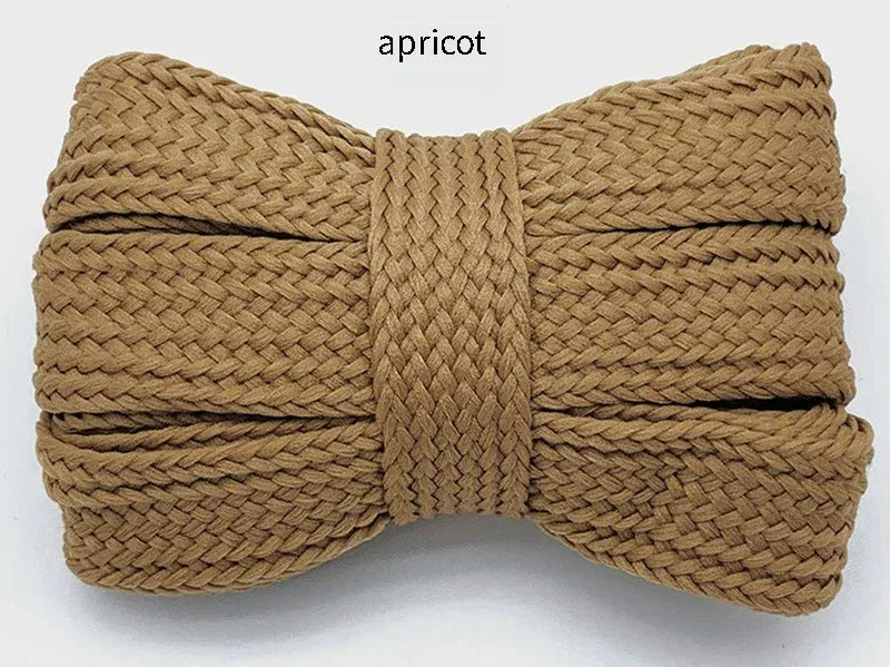 2CM Fat Shoe Laces for Campus Sneakers Thick Wide Shoelaces Replacement Laces Solid Color Flat Shoelace Sturdy Not Easy to Break