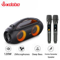 Six Models XDOBO Speaker Subwoofer Soundbar With 2 Microphones Home Karaoke Smart TV Outdoor Camping Party Live Stage Speaker