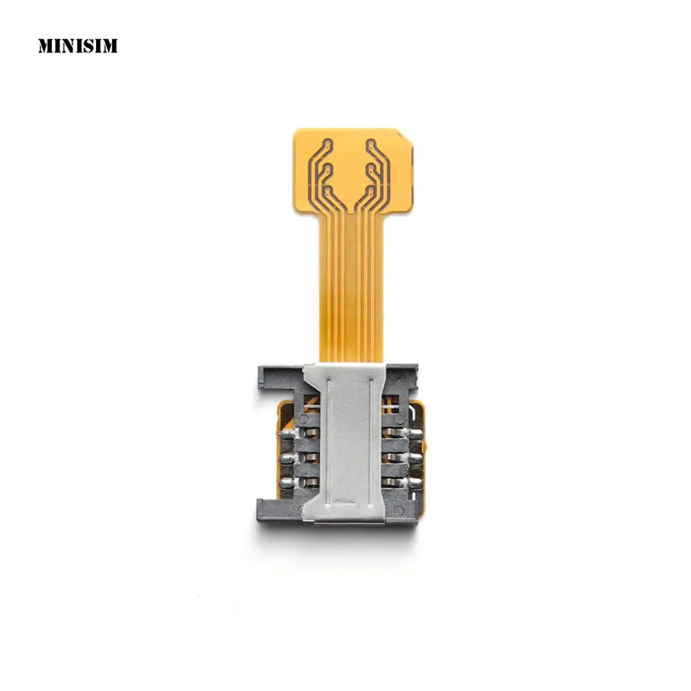 Universal TF Hybrid Sim Slot Dual SIM Card Adapter Micro SD Extender Nano Cato  Android Phone
