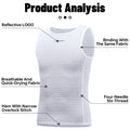 X-TIGER Men's Cycling Base Layer Vest Summer Cycling Clothing Mountain Bike Mesh Underwear Cycling Clothing Quick-Dry Clothing