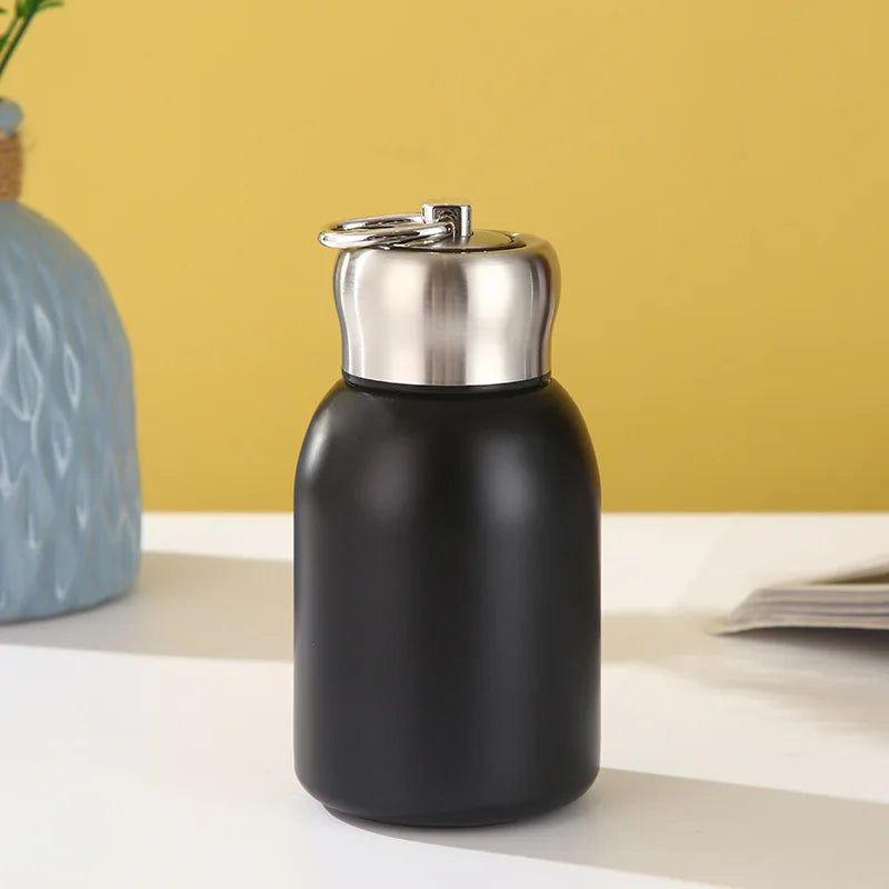 1pc 300ml Insulated Stainless Steel Travel Mug - Keeps Drinks Hot Or Cold for Hours - Perfect for Camping and Travel.