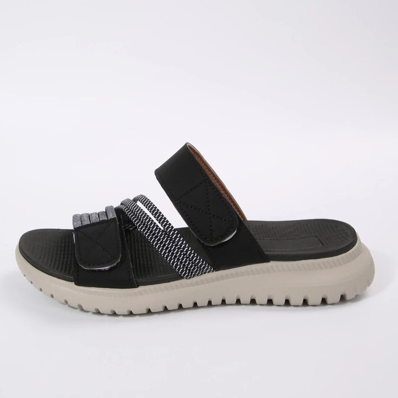 2026 Women's Thick Sole Slippers Sandals Plus Size Lightweight Sweet Slipper Beach Sandal for Woman Sandalias De Mujer Verano