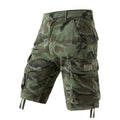 Men's Camo Cargo Shorts Outdoor Multi-Pocket Cotton | SAMAG