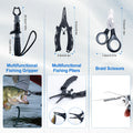 Goture Telescopic Fishing Rod and Reel Combo Kit Pole Set | SAMAG