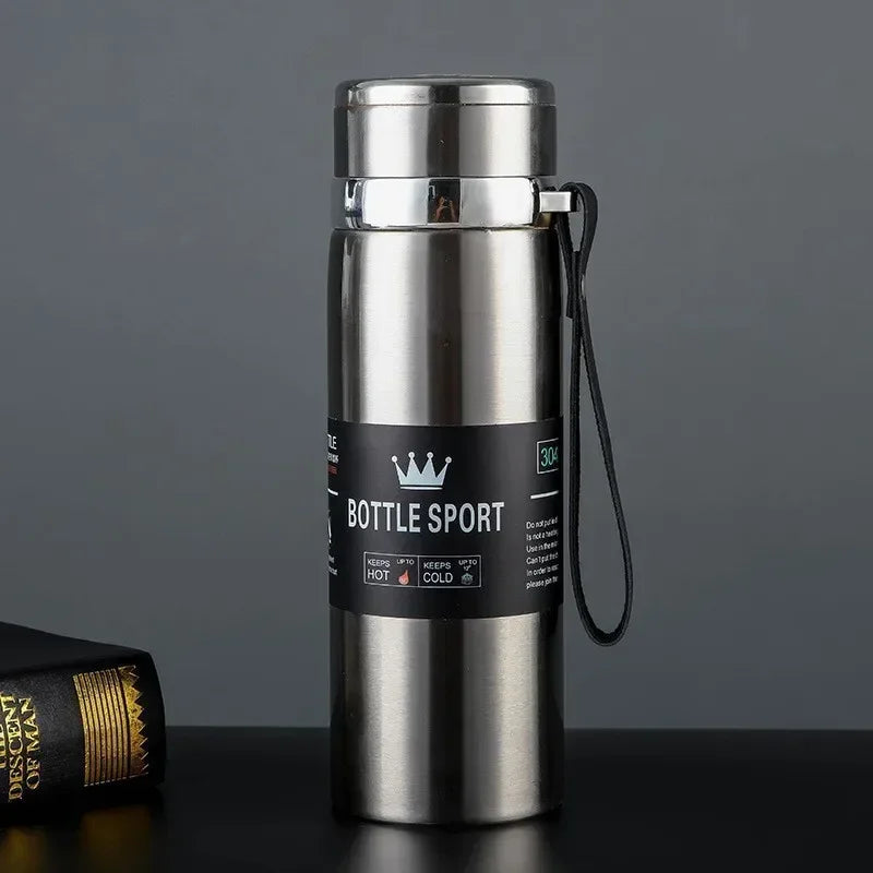 1L Thermal Water Bottle Keep Cold and Hot Thermos for Tea - Visuel 7 | SAMAG