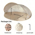 2-Person Pop-Up Beach Tent - Instant Setup Sun Shelter | SAMAG