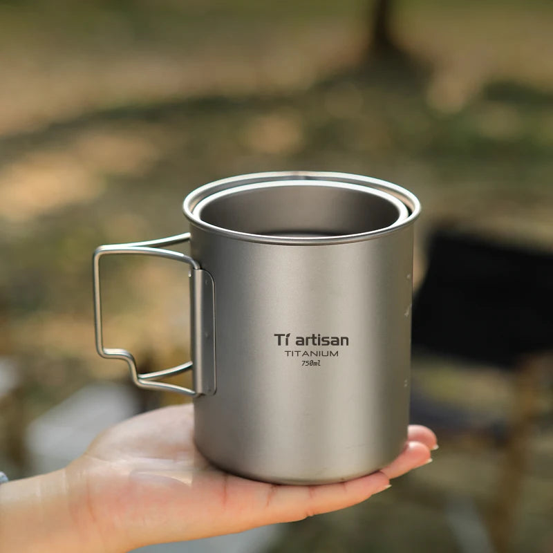 Tiartisan Outdoor Titanium Lightweight Portable Tea - Visuel 5 | SAMAG