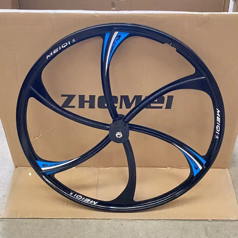 24/26 Inch Bicycle Wheel Hub Made Of Magnesium Alloy Material Speed Integrated Wheel Disc Brake With Maximum Tire Width Of 2.5