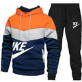 Men Autumn Winter Sets Zipper Hoodie Pants Pieces Casual | SAMAG