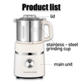SUNATUR 500W Home Use Food Processor Multifunctional Kitchen Grinder for Coffee Spices Baby Food with Large Capacity
