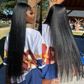 16A Straight Bundles Human Hair 16 18 20 22 Inch Unprocessed Brazilian Virgin Hair Straight Weave Bundle Human Hair Bundles Real Natural Black Human Hair Extensions Bone Straight Human Hair Bundles Double Weft Raw Human Hair