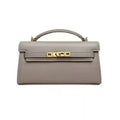 French Crocodile Trendy Solid Color Handbag Women's Classic Versatile Boston Bag