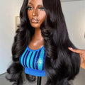 40 Inch Body Wave HD Lace Frontal Wig Human Hair 13x4 HD Lace Front for Black Women Pre-Plucked Brazilian Hair Wig