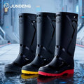Large Size Water Shoes Men High-top Outdoor Lightweight and Comfortable Rain Boots Fishing Non-slip Boots Plus Velvet Rain Boots