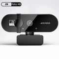 4K Webcam 1080P Mini Camera 2K Full HD Webcam with Microphone 30fps USB Web Cam for Auto Focus PC Laptop Video Shooting Camera