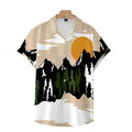 Desert Cactus Shirt for Men 3D Print Summer Hawaiian | SAMAG