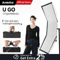 AMBITFUL UGO 65*120cm 3in1 Quick-release U-shape Reflector Kit With 280cm KS-280 Air Cushion Light Stand Studio Ourdoor Kit