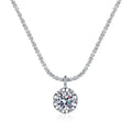 Andara Luxury 925 Sterling Silver AAAAA Zircon Pendant Necklace Fashion Italian Women Jewelry - Visuel 6 | SAMAG