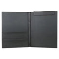 A4 PU Leather Planner Notebook Ring Binder File Folder Portfolio Office School Folder for Documents A4 Paper Writing Board