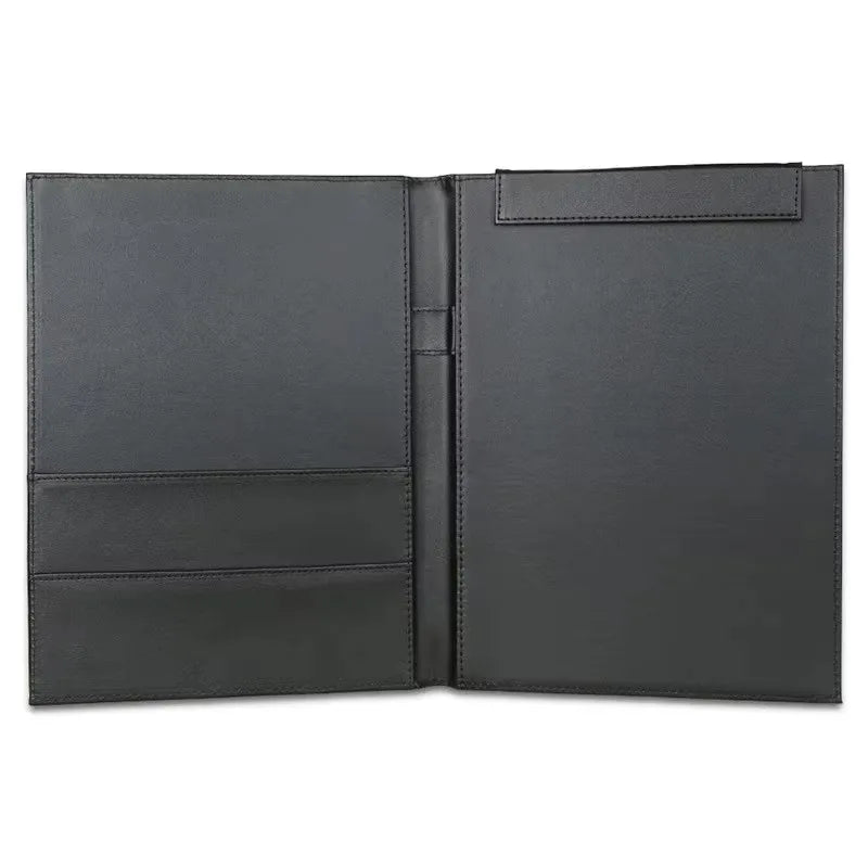A4 PU Leather Planner Notebook Ring Binder File Folder Portfolio Office School Folder for Documents A4 Paper Writing Board