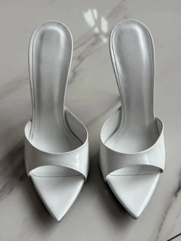2026Summer New Pointed Thin High-heeled Women's Sandals, Sexy and Comfortable Party Fashionable High-heeled Slippers