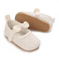NEW Baby Baptist Shoes Girl Boy Shoes Lace Rubber Sole Anti-slip Toddler First Walkers Infant Crib Shoes Newborn Girl Moccasins