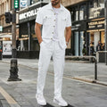 Men's Matching Sets: Waffle Knit Outfit & Light Coats | SAMAG