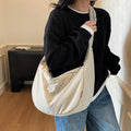 Fashion Large Capacity Hobo Bags for Women Textured Casual Crossbody Tote Bag Casual Commuter Versatile and Simple Shoulder Bag