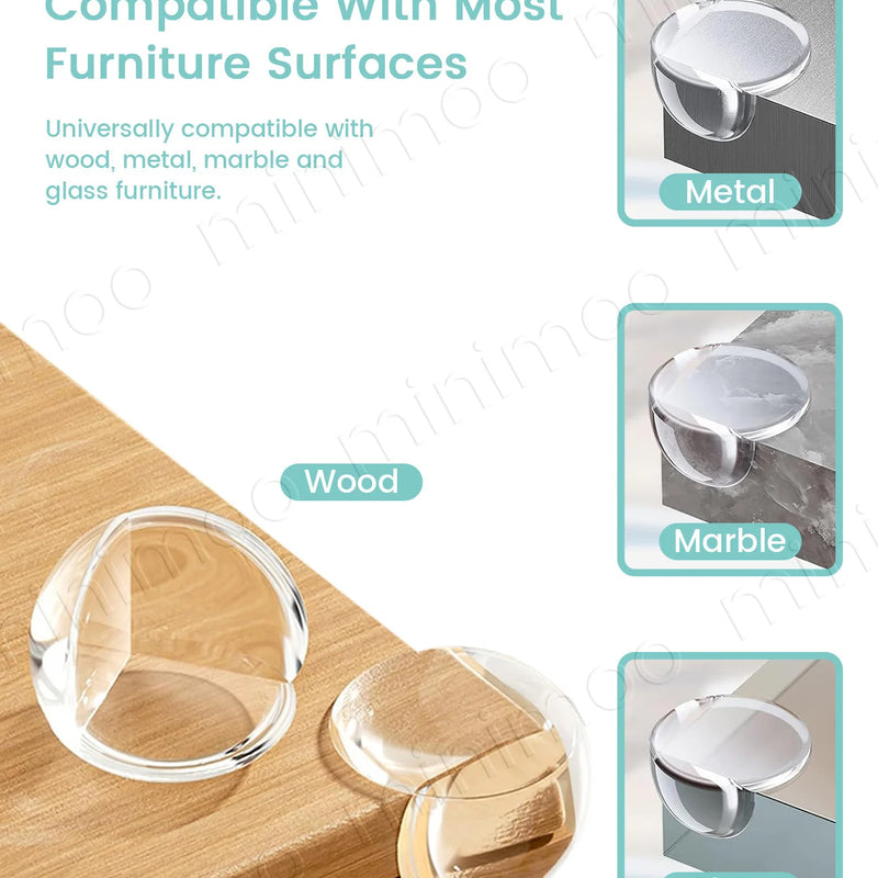 4/8/12/16PCS Children Baby Safety Silicone Protector Table Corner Edge Protection Cover Children Anticollision Edge Guards