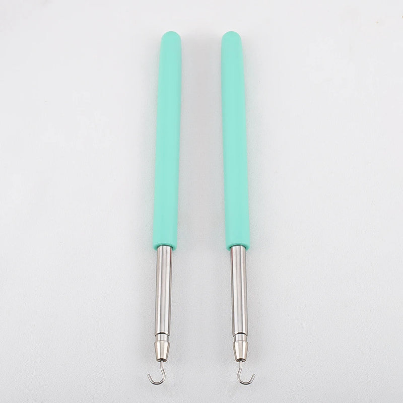 1P Help Wear Bracelet Tool Partner Jewelry Helper Fastening Aid Quickly Unfasten Hooking Equipment Plier Clasps Tie Zipper Craft