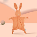 Baby Security Blanket Soft Cotton Muslin Comforter for Newborn Infant Sleeping Snuggle Toy Stuffed Animal Soothe Appease Towel