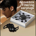 New Soundproof Silicone Earplugs, Noise-Reducing, Non-Expanding, Suitable for Sleeping, Snoring, and Sleep