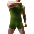 Gym Men's Shaper Modal Bodysuit Sexy Ultra-Thin Men Corset Wrestling Singlet Body Building Suits Shapewear Male Leotard Shaper
