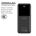 PISEN 20000mAh PD 20W Quick Power Bank SCP 22.5W Portable CCC Powerbank Fast Charging External Battery For Huawei iPhone Xiaomi