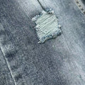 Men's Dropship Custom Label Logo Y2K Zipper Ripped Skinny | SAMAG