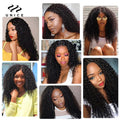 UNice Hair Curly Bundles 100% Human Hair Bundles 8-26 Inch Natural Color Virgin Human Hair 1/3Pcs Bundles