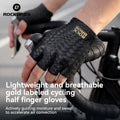 ROCKBROS Bicycle Half Finger Gloves Summer Breathable | SAMAG