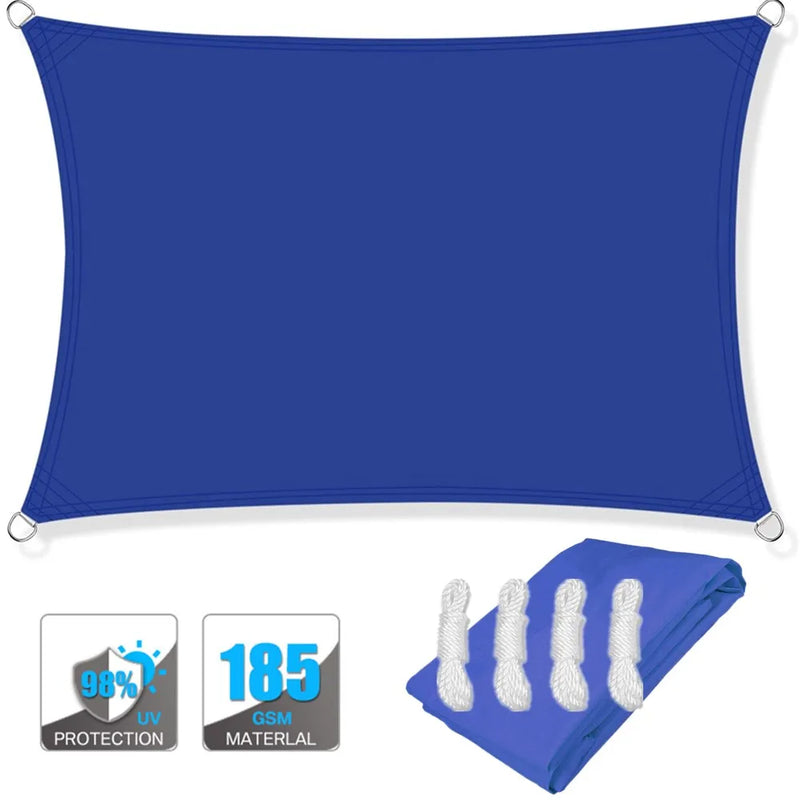 Waterproof Sun Shade Sail Canopy Rectangle UV Block | SAMAG