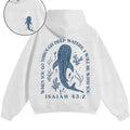 Whale Shark ISAIAH 43:2 Printed Hoodies Harajuku Fashion | SAMAG