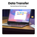 USB Bluetooth Adapter, Bluetooth 6.0 Dongle for PC Windows 11/10/8.1, Bluetooth Receiver & Transmitter for Keyboard/Mouse
