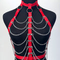 Women Fashion Punk Belt Street Style Shaping Waistband Suspenders for Women Body Harness Corset Belt Gothic Clothing Accessories