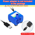 Water Pump LED Light Pet Cat Water Fountain Motor Replacement for Cat Flowers Drinking Bowl Dispenser Pet Accessories