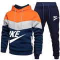 Men Autumn Winter Sets Zipper Hoodie Pants Pieces Casual | SAMAG