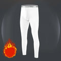 2025 Men's Thermal Underwear Pants, Slim Leggings, Fleece Thickened Skinny Warm Long Pants, Men's Warm Pants for Autumn Winter
