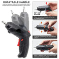 3.6V Cordless Electric Tool Set For Home Maintenance300mAh Lithium Battery Mini Drill Power Screwdriver Repair Kit | SAMAG