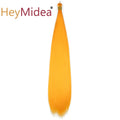 22-28Inch Straight Pony Hair Bundles Crochet Braids Hair Silky Colorful Synthetic Braiding Hair Ombre Synthetic Hair For Women