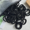 30/50/100Pcs Women Girl Mixed Colors Hair Bands Basic Hair Ties Elastic Headband Hair Scrunchies Accessories Ponytail Holder