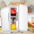 6L Mini Refrigerator, Small Household Dormitory, Car And Home Dual-Purpose Student Car Refrigerator Single Person Household