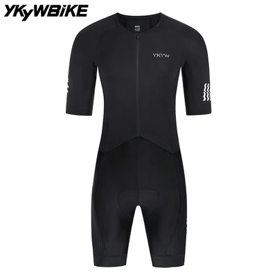 YKYWBIKE One - Piece Cycling Skinsuit Men Aerodynamic | SAMAG